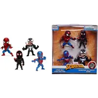 Jada Toys Marvel Collector Figure 4-Pack Wave 1, 6Cm - Red - ONE SIZE