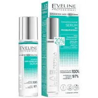 Eveline Cosmetics LAB Formula 20% Solution yhtenäistävä hoito hyperpigmentoituneelle iholle 30 ml