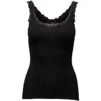 Rosemunde Rwbabette Silk Sl Deep Back Lace To - Black - S