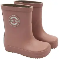 Mikk-Line Wellies Solid - Barefoot - Pink - 22