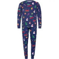 Happy Seasons Christmas Toys Pyjamas - Navy - XXL