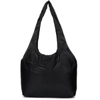Weekday Padded Nylon Tote Bag - Black - ONE SIZE
