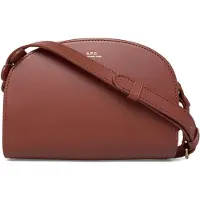APC A.P.C. Bag Demi-Lune Mini - Brown - ONE SIZE