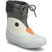 Viking Alv Indie Print Kumisaappaat, Light Grey, 21