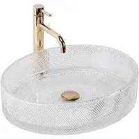 REA Mirella Transparent työtasoinen pesuallas