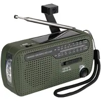 101 Inc Fosco Emergency Crank Radio SW1/SW2/FM/AM
