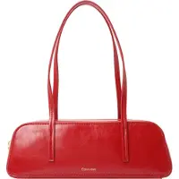 Calvin Klein Olkalaukku 'Foil Logo Glossy Shoulder' punainen