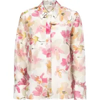 TATUUM Pusero 'Berry 2' beige / tummankeltainen / vaaleanpunainen / offwhite