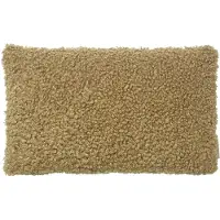 Blomus Cushion Cover - 30 X 50 Cm - Teddy - Tan - Orange - L 30CM