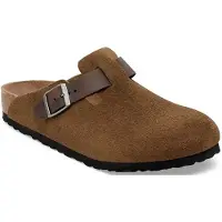 Birkenstock Boston Leve/Leoi Dark Tea - Brown - 48