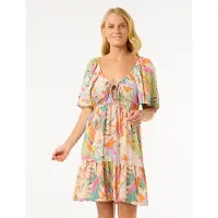 Rip Curl Cala Vadella Mini Dress - Multi/patterned - M