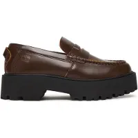 Tommy Hilfiger Archive 01 Leather Loafer - Brown - 36