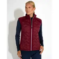 Abacus Golf Lds Portrush Hybrid Vest - Purple - M