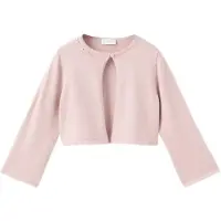 Mango Openwork Detail Knit Cardigan - Pink - 12-18M
