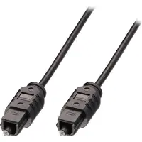 Lindy 35210, Toslink, Uros, Toslink, Uros, 0,5 m, Musta