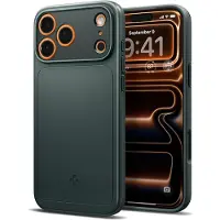 Spigen iPhone 17 Pro Thin Fit Mag MagSafe -kotelo - Abyssin vihreä