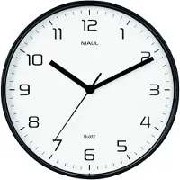 MAUL Wanduhr MAULdrip, 25 cm, Quarzuhr, ohne Batt.,schwarz (9051690)