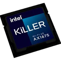 Intel Killer AX1675x, Sisäinen, Langaton, PCI Express, WLAN, Wi-Fi 6 (802.11ax), 2400 Mbit/s (AX210.NGWG.NVX)