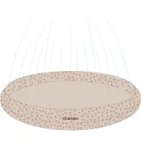 Filibabba Sprinkler Pool Alfie - Breezy Harmony Sandy - Beige - ONE SIZE