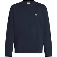 Calvin Klein Jeans Ls Cl 350Terry Mongrm Cn Swtshrt - Navy - XS