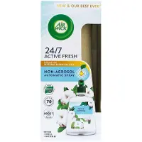 Air Wick Active Fresh Linen & White Orchid automaattinen ilmanraikastin täytteellä 228 ml