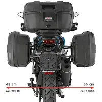 Givi Monokey Qj Motor Srt 600 Xs 2024 Sivulaukkujen Asennus