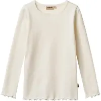 Wheat T-Shirt L/S Ida - Cream - 140