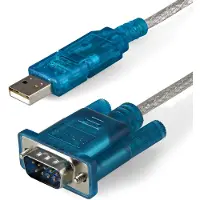 StarTech.com USB-A – RS-232 -sovitinkaapeli, 91 cm, sininen