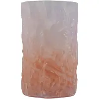 Magnor - Bark Maljakko 19 cm Vaaleanpunainen
