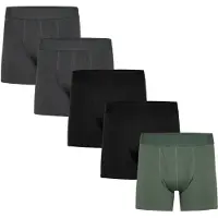 Resterods Rtgunnar Cotton 5-Pack - Grey - XL