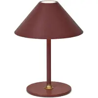 Halo Design "Hygge" Portable Table Lamp - Red - H19CM