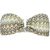 Becksöndergaard Amber Bandeau Bikini Top - Multi/patterned - M