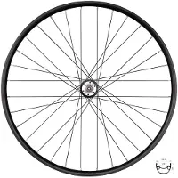 Force XC -takakiekko 29" Shimano 8-11 speed levyjarrut 6-pulttinen 32 pinnaa