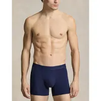 Ralph Lauren Stretch Cotton Boxer Brief 3-Pack - Navy - S