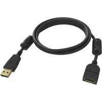 Vision Ammattimainen Usb-a Uros Usb-a Naaras Kaapeli 2 M