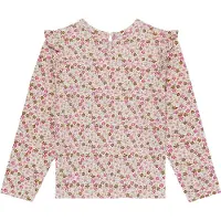 Minymo T-Shirt Ls Aop - Pink - 110