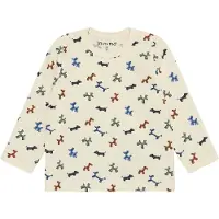 Minymo T-Shirt Ls Aop - Cream - 68