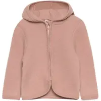 Huttelihut Jacket Ears Wool Fleece - Pink - 110
