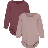 Minymo Body Ls (2-Pack) - Purple - 50