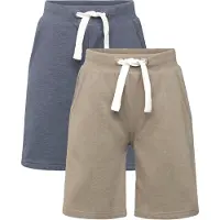Minymo Basic 53 -Sweat Short (2-Pack) - Multi/patterned - 86