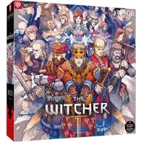 Cenega The Witcher Northern Realms Jigsaw puzzle 500 pc(s) Video game (5908305246756)