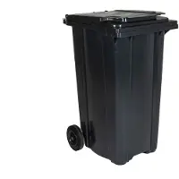 Helesi harmaa jäteastia