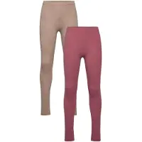 Minymo Basic Leggings (2-Pack) - Pink - 86