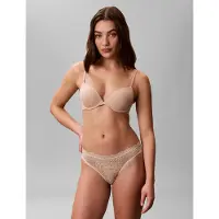 Calvin Klein Thong 3Pk - Beige - L