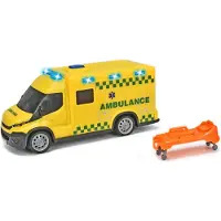 Dickie Toys Iveco Daily Ambulans - Yellow - ONE SIZE