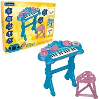 Disney Stitch Elektroninen Kosketinsoitin Mikrofonilla
