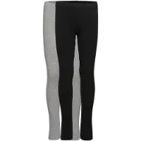 Minymo Basic Leggings (2-Pack) - Black - 134