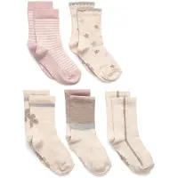 Minymo Socks W. Pattern (5-Pack) - Multi/patterned - 19\22