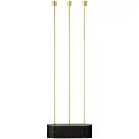 AYTM Grasil Gulv Lysestage - Black - H:82CM