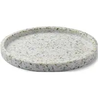 Humdakin Terrazzo pyöreä tarjotin Ø 20 cm Green-white